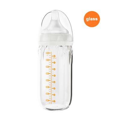 Neugeborene Antikolik isolierte mittleren Glasfluß der Milchflasche-240Ml