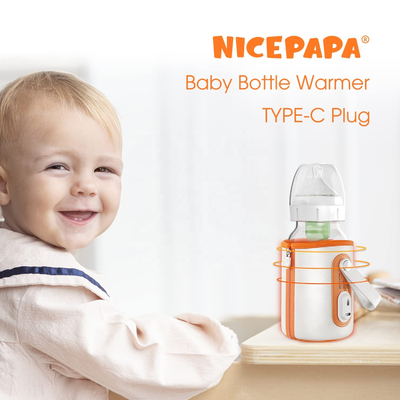 USB-Muttermilch-Baby-Saugflasche-Wärmer-tragbarer Thermostat 42℃ für Reise