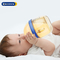 Der Baby-großen Öffnung Brust des Milchflasche-Silikon-300ml formte Saugflasche-mittleren Fluss