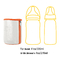 USB-Muttermilch-Baby-Saugflasche-Wärmer-tragbarer Thermostat 42℃ für Reise