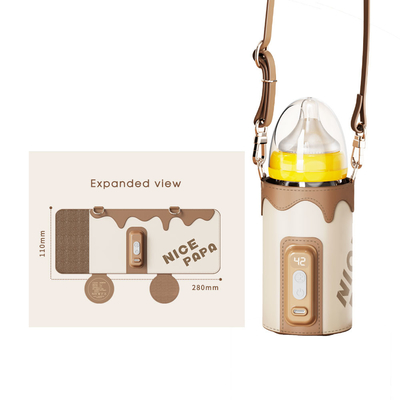 Tragbare Flaschen-wärmerer Reise-Milch-Hitze-Wächter FDA-Kind-USBs mit Bügel