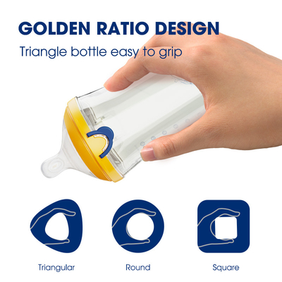 Eine freie 180 ml Saugflasche Klicken-Flip Cap Baby Bottle Anti-Kolik-BPA