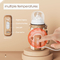 Babyreisemilchwärmer PUs lederner elektrischer schnelle Temperatur-Heizungs-Ärmel-Abdeckung 18w