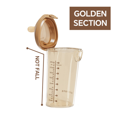 Warm verkaufte Anti-Fall 180ML Flip-Cap Babymilch Flasche Babys Produkte mit langsamem Fluss Silikon Brustwarze
