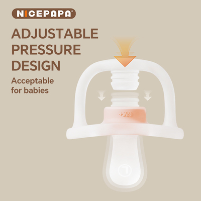 Baby-Komfort Tag und Nähe 2 In 1 Luftbeutel Schnuller Daumen-Imitation Anti-Erstickung Sicherheitsschnuller 3-6 Mündchen