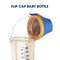 Freie Saugflaschen des Dreieck-PPSU Flip Cap Baby Bottle Medium des Fluss-BPA