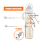 Anpassungstemperatur des USB-Isolierungs-Baby-Flaschen-Wärmers PPSU schnelle ebene Nachtfütterungsbaby-Flasche Milch-240ml