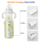 Kundengerechtes USB Reise Nicepapa Baby-Antikolik-Saugflaschemilch-Baby Flasche mit Pulver-Speicher-Thermostat-Wärmer