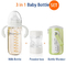 Kundengerechtes USB Reise Nicepapa Baby-Antikolik-Saugflaschemilch-Baby Flasche mit Pulver-Speicher-Thermostat-Wärmer