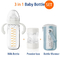 Tragbare 8-Unze-Fütterungsformel-mischende Baby-Flasche PPSU geruchlose 5 in 1 für unterwegs