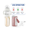 Perfekte unterwegssaugflasche neugeborene Glas5 in 1 PPSU 240ml für Reise-Auto